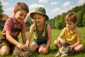 Kinderbauernhöfe im Bayerischen Wald